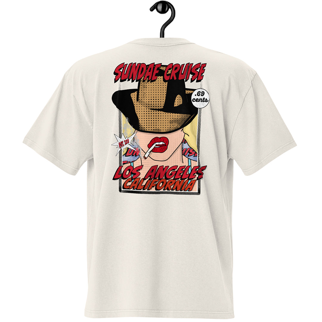 COASTAL COWGIRL T-SHIRT ( WHITE )