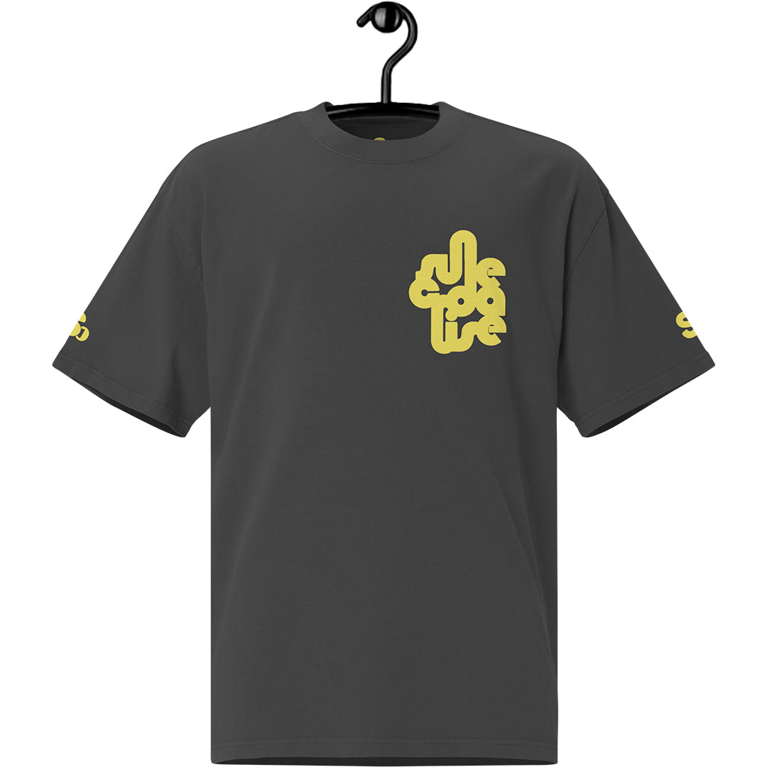 BLACK / YELLOW ALL ROADS TEESHIRT