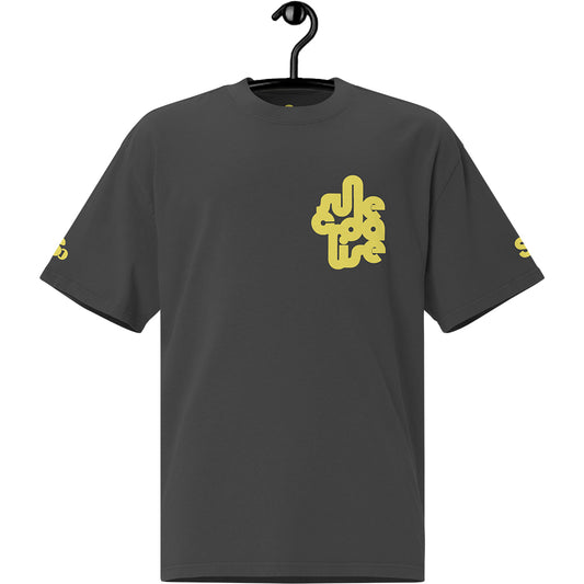 BLACK / YELLOW ALL ROADS TEESHIRT