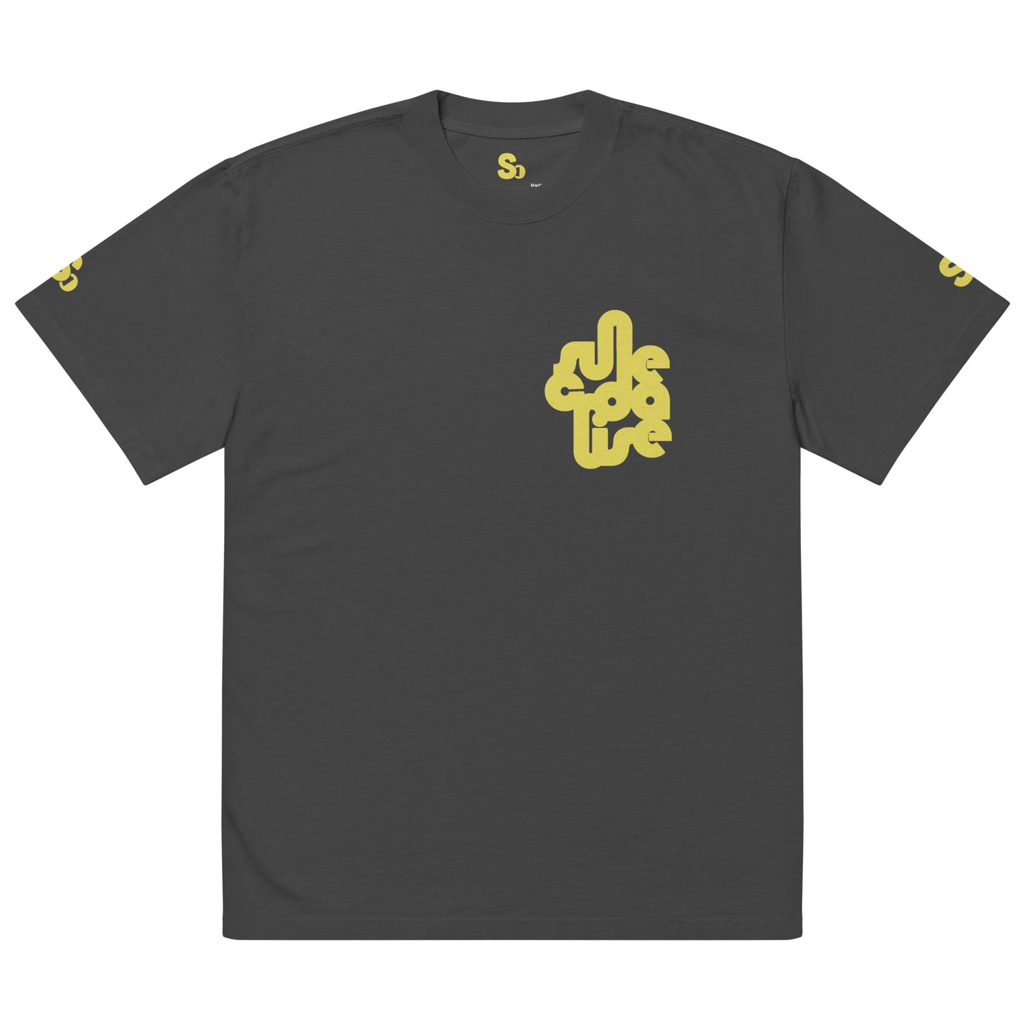 BLACK / YELLOW ALL ROADS TEESHIRT