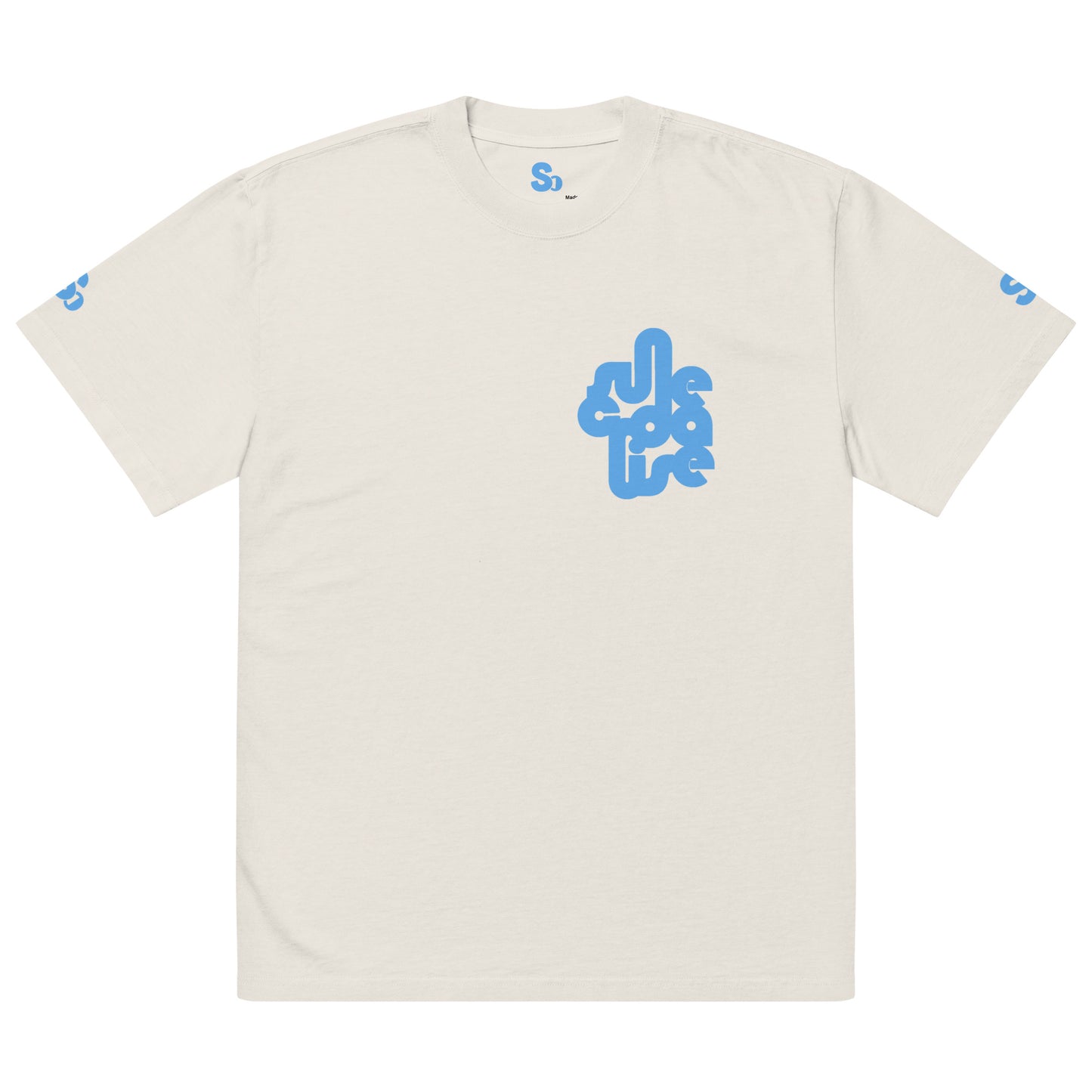 WHITE / BLUE ALL ROADS TEESHIRT