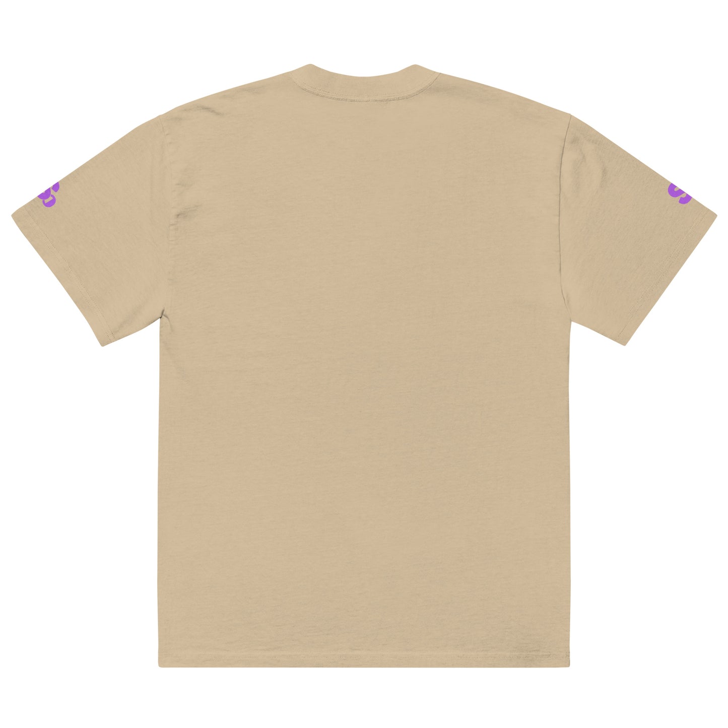 KHAKI / PURPLE ALL ROADS TEESHIRT