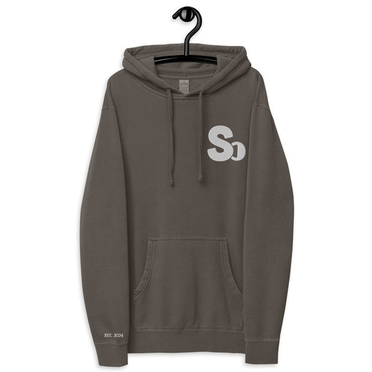 BLACK / WHITE CLASSIC HOODIE