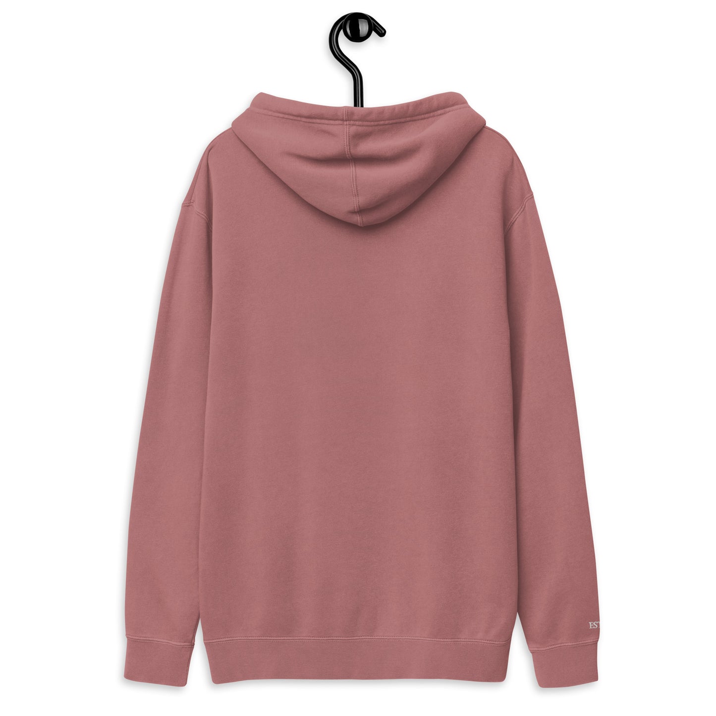 MAROON / WHITE CLASSIC HOODIE