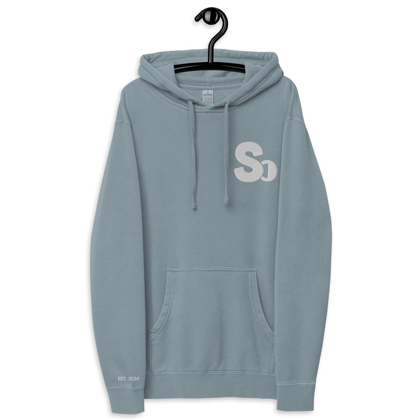 BLUE / WHITE CLASSIC HOODIE