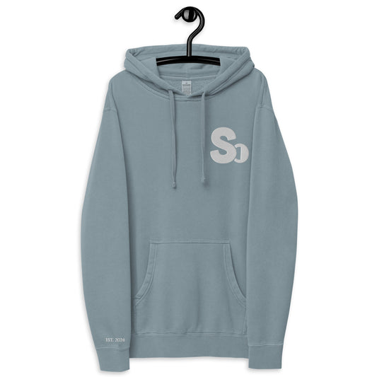 BLUE / WHITE CLASSIC HOODIE