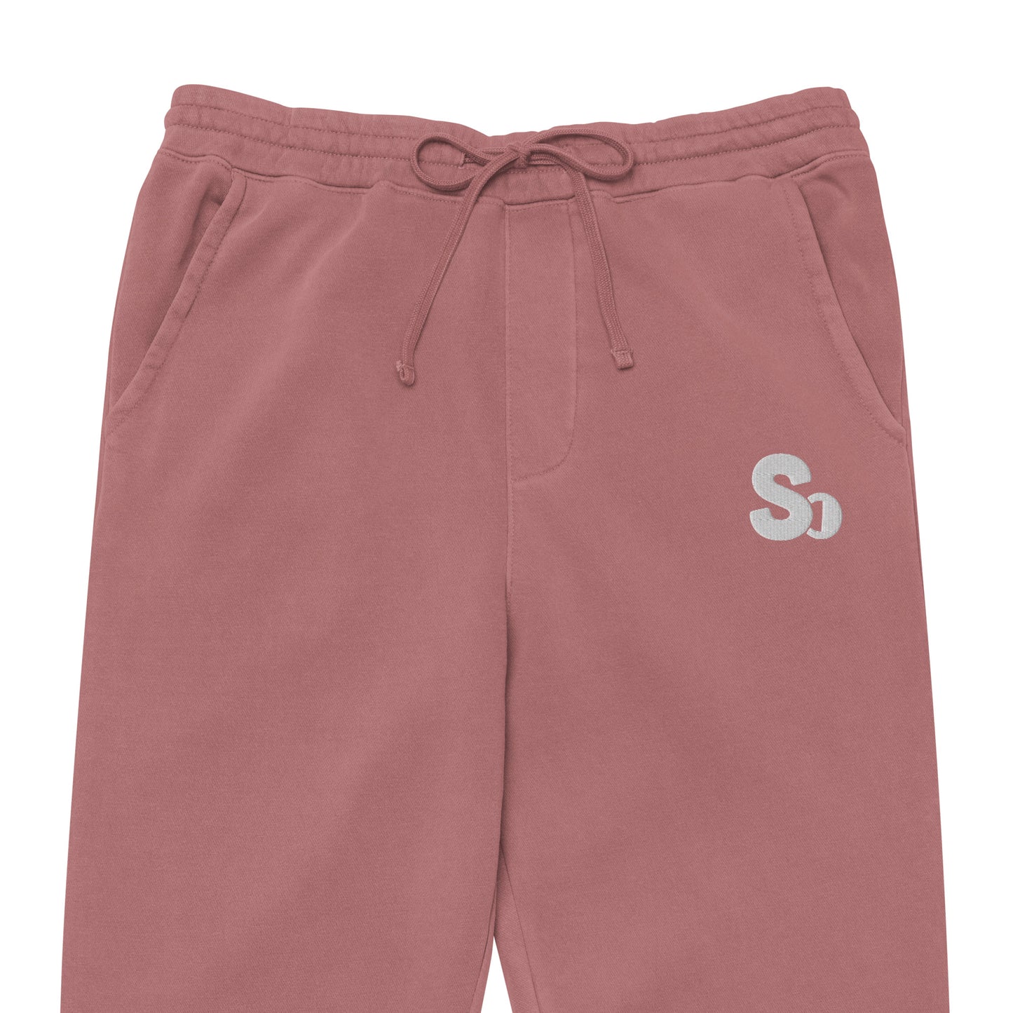 MAROON / WHITE CLASSIC SWEATPANTS