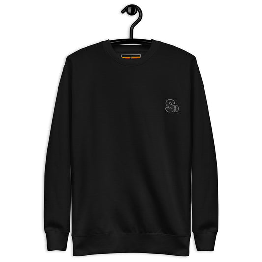 BLACK SCRAMBLER SWEATER